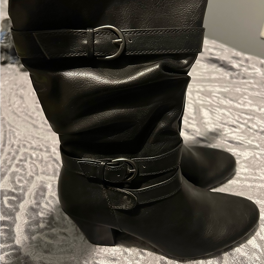 Apt 9 calf high boots